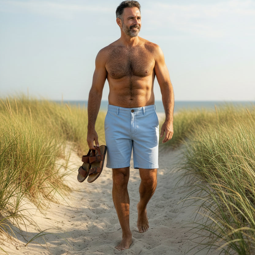 Ptown Short: Sky Blue