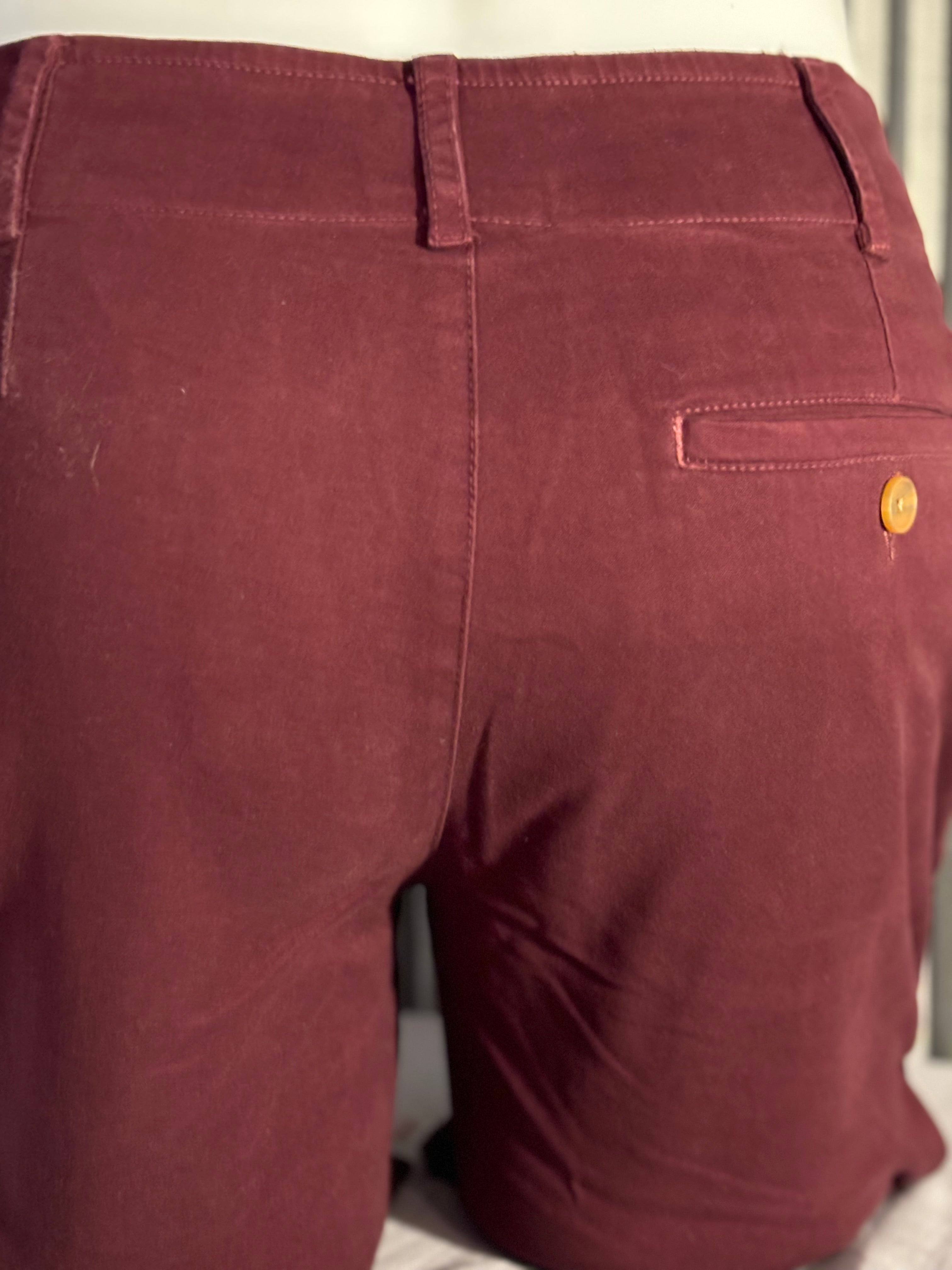 Ptown Short: Bordeaux
