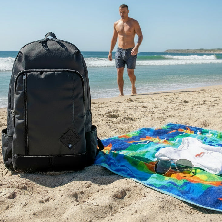 Alpha Backpack: Gunmetal