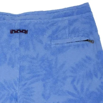 Sam Farm Floral Terry Short: Blue