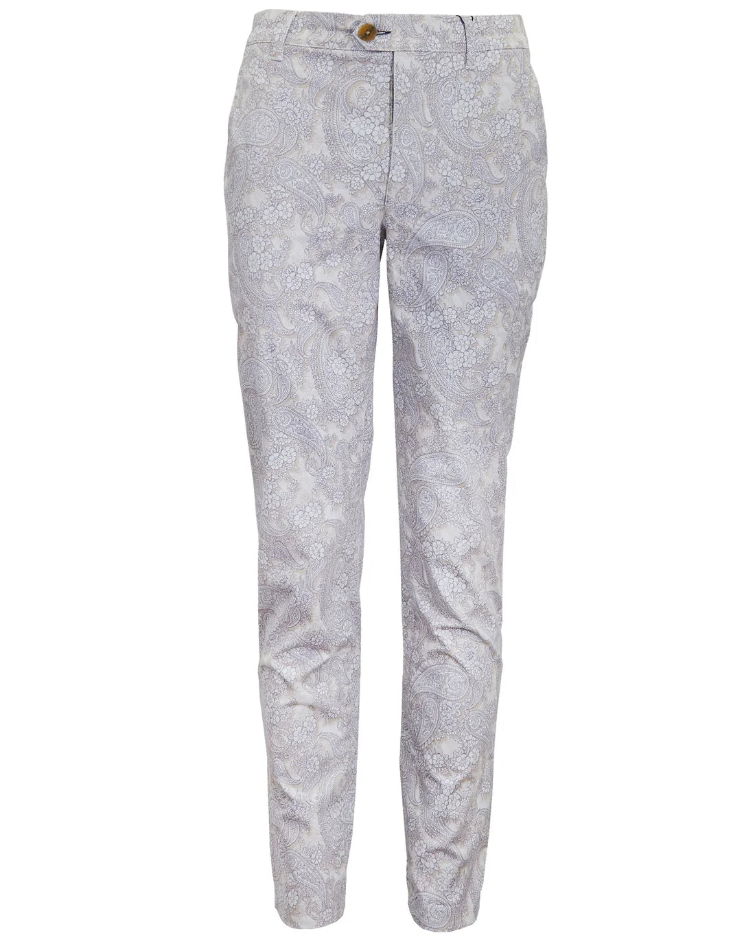 Jack Paisley Chino Pant: Ivory