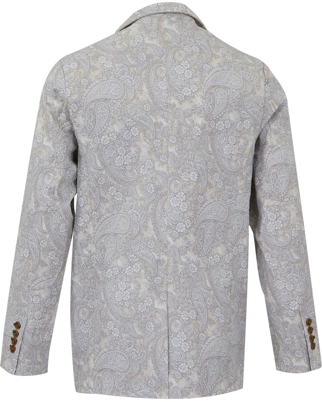 Hadrian Paisley Blazer: Ivory