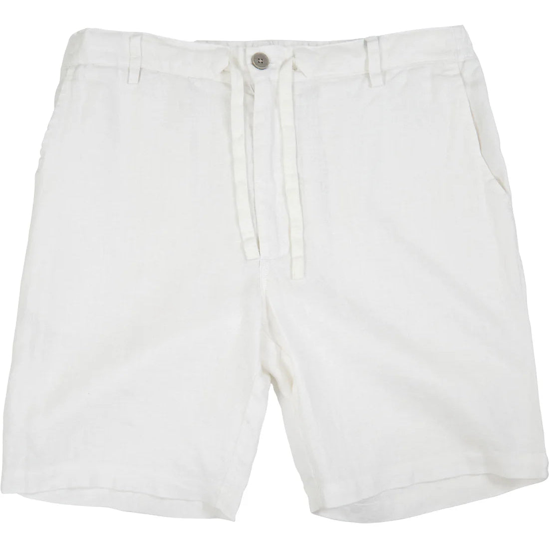 Devonshire Linen Short: White