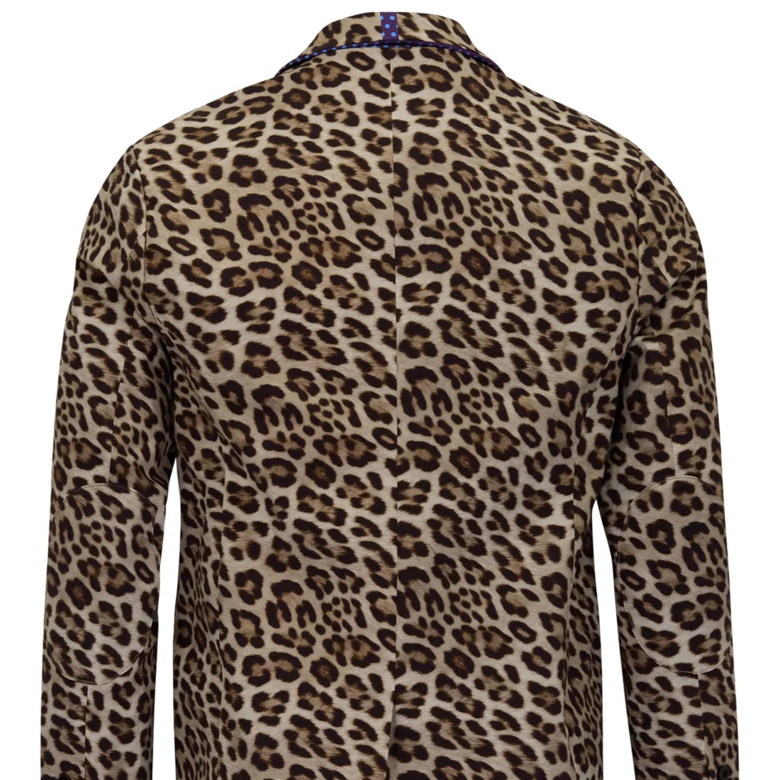 Julius Leopard Blazer: Brown