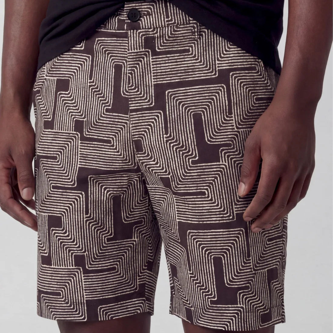 Edward Inter Twine Short- Black