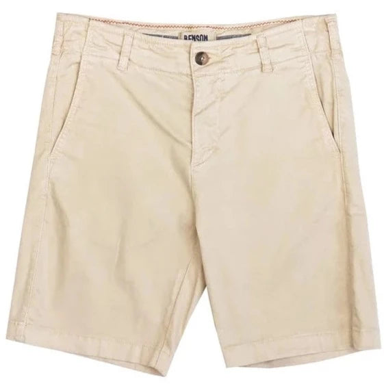 Como Stretch Chino Short: Beige