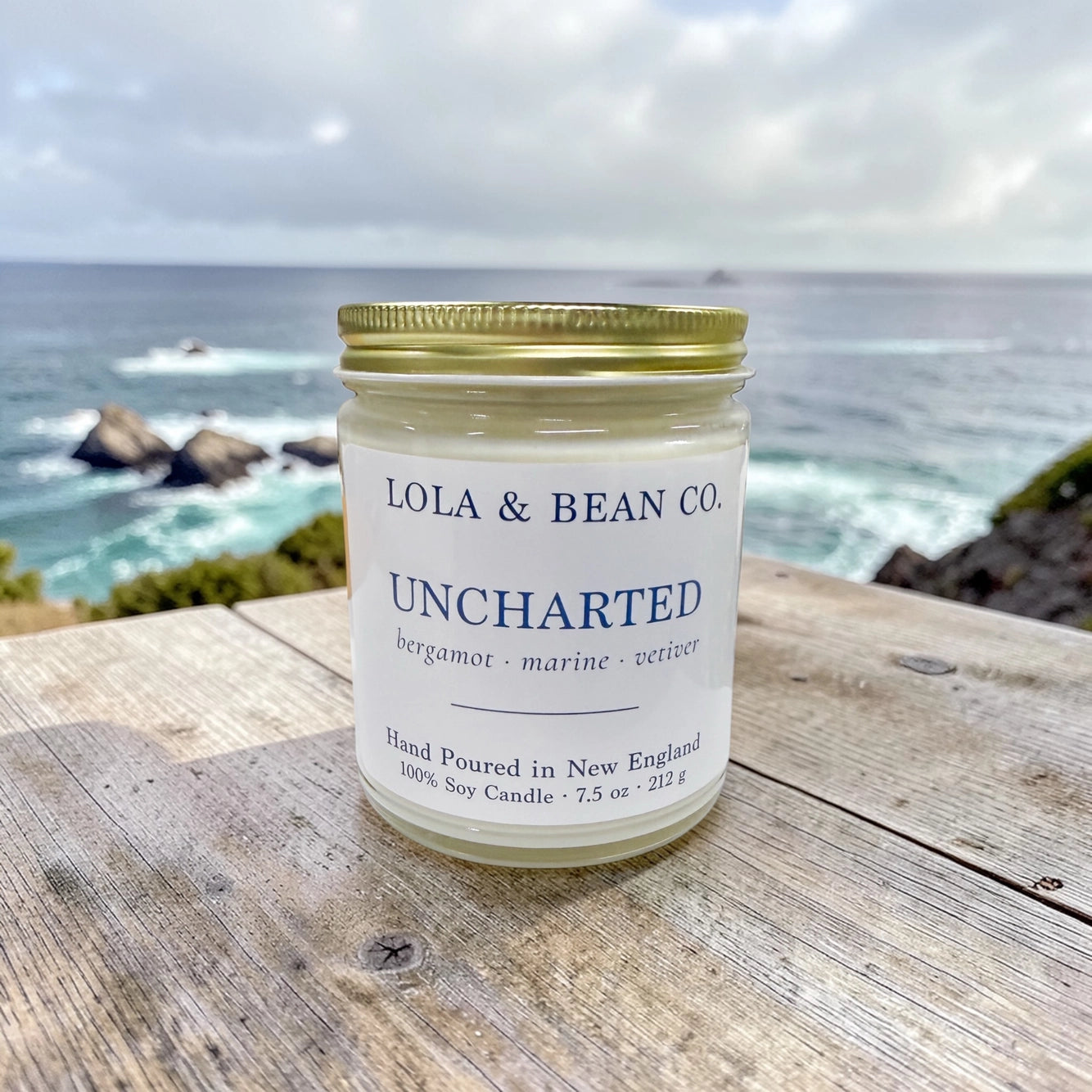 Costal Soy Candle: Yacht Club 7.5 oz.