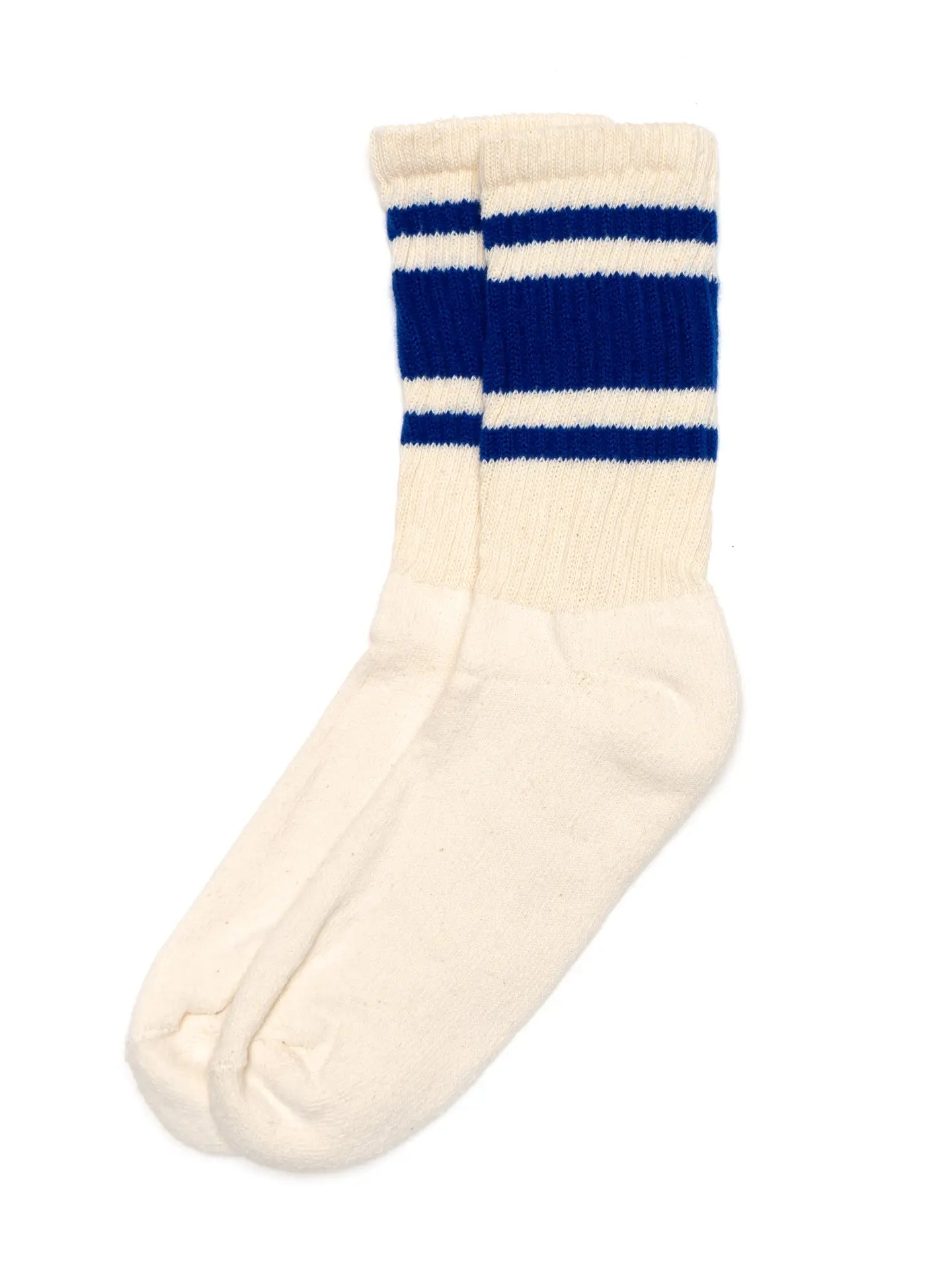 Mono Stripe Crew Sock: Royal