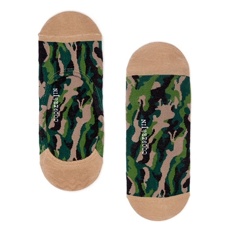 No Show Sock: Camouflage