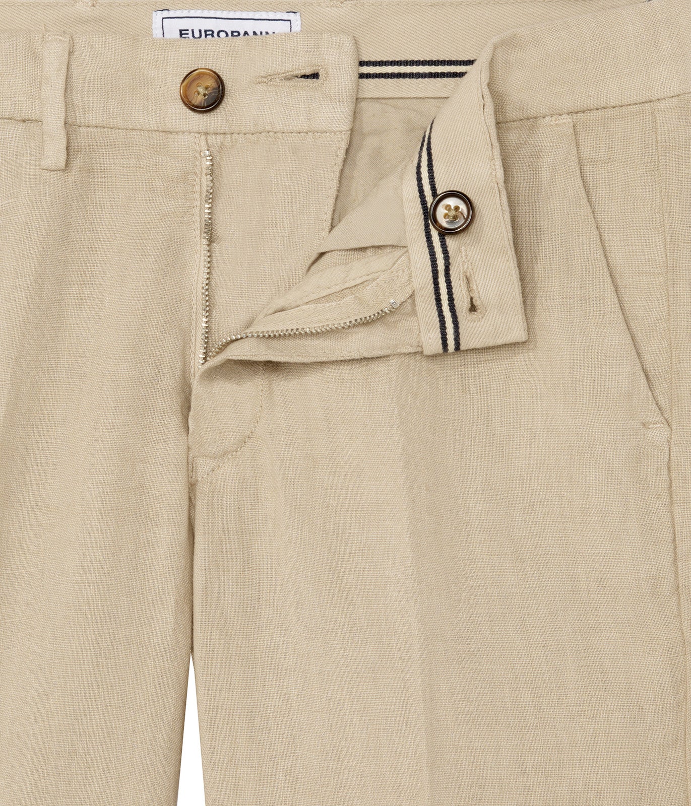 Linen Colorado Short: Beige