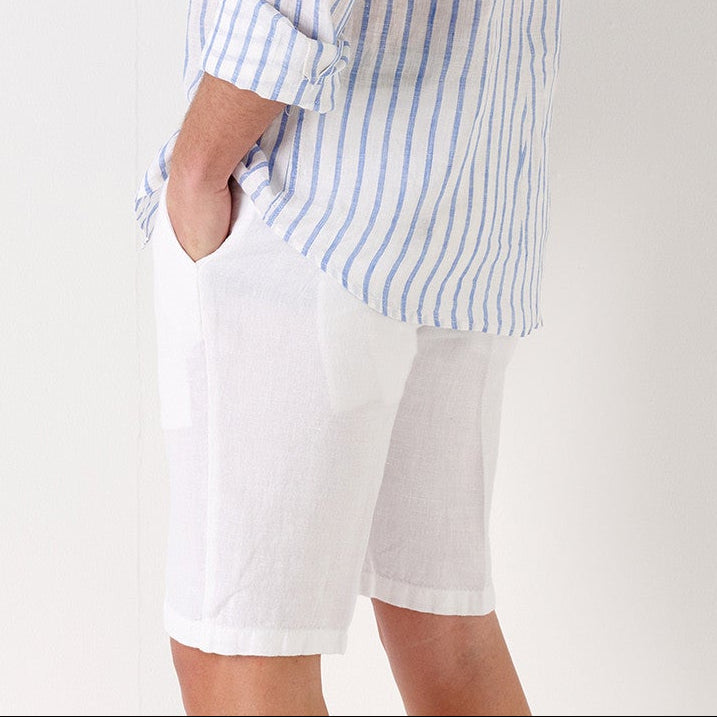 Colorado Linen Short: White