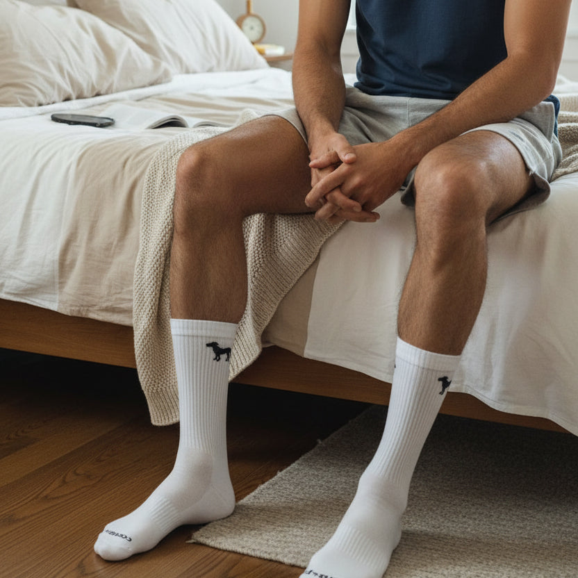 Crew Sock: White