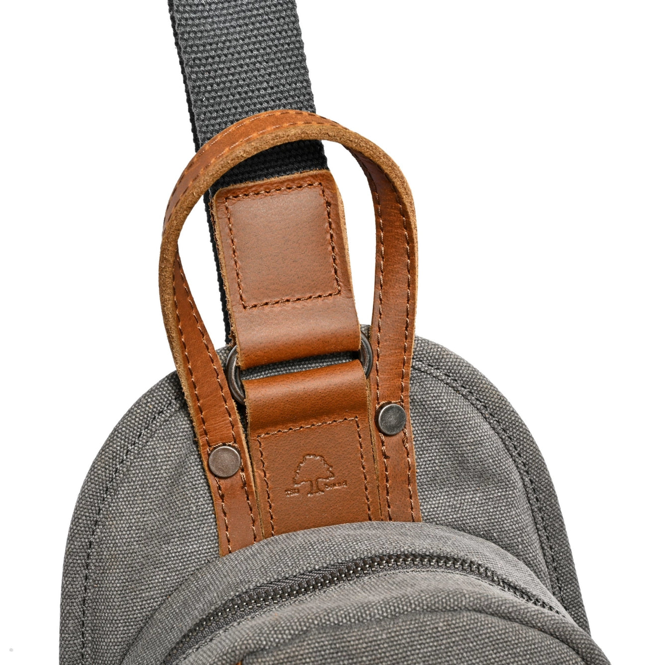 Agave Sling Bag: Grey