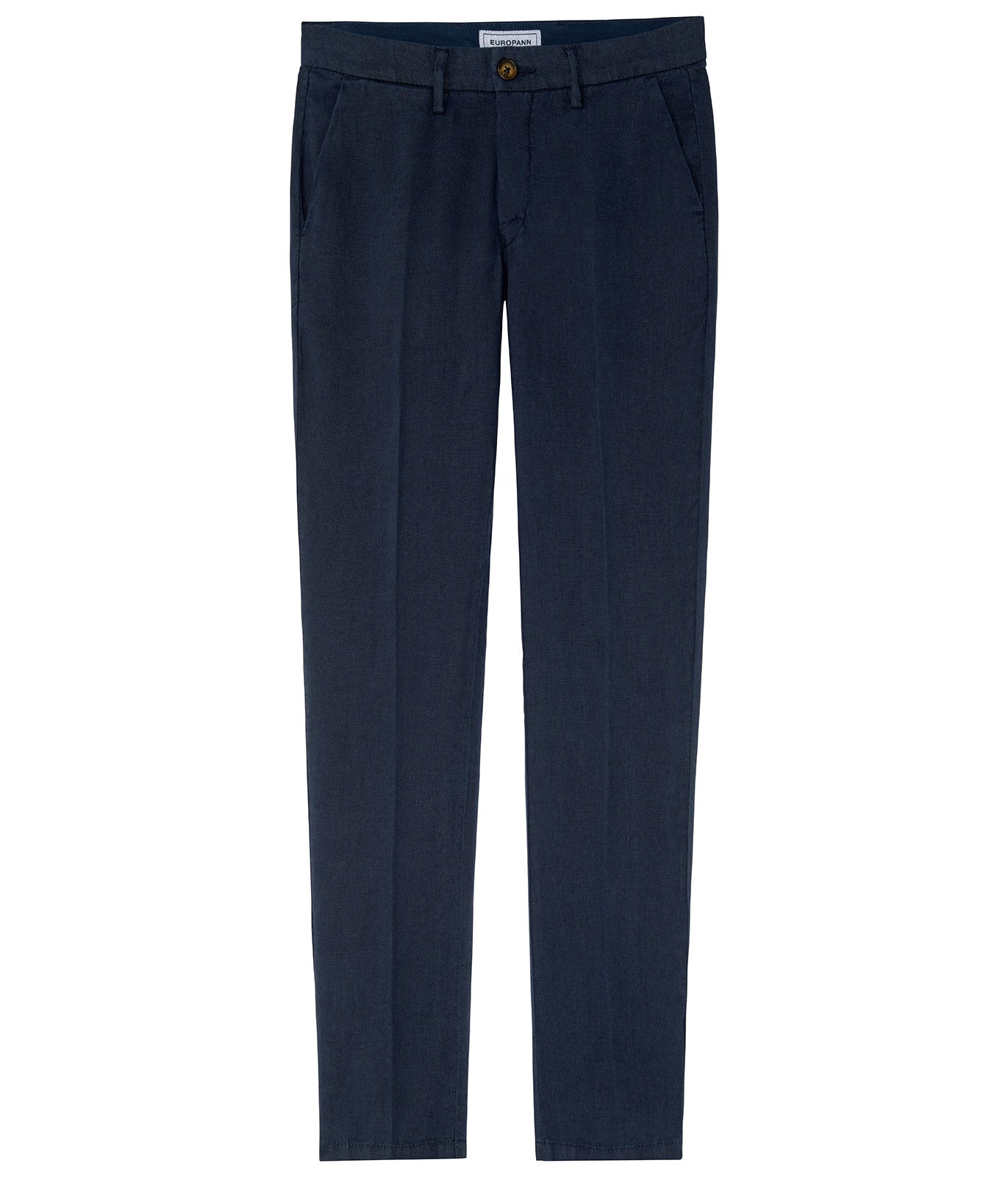 Linen Dylan Pant: Navy Blue