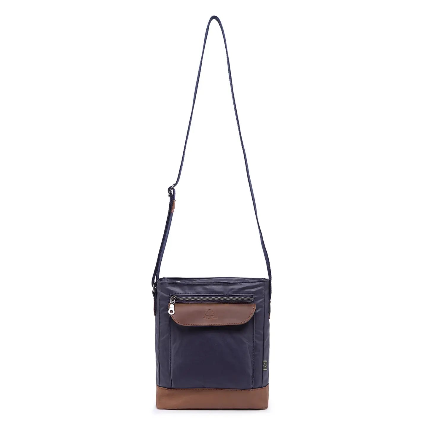 Urban Canvas Crossbody: Navy