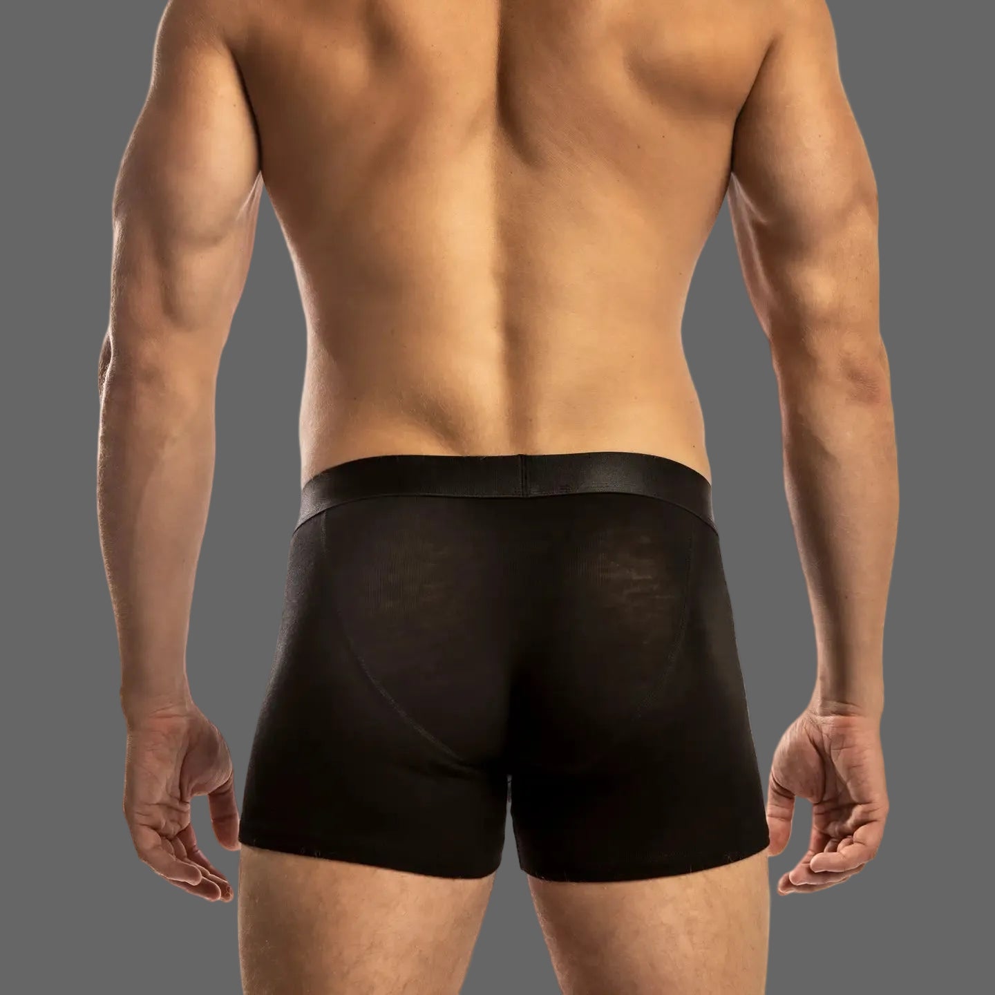 Naked Fit Tencel Trunk: Black