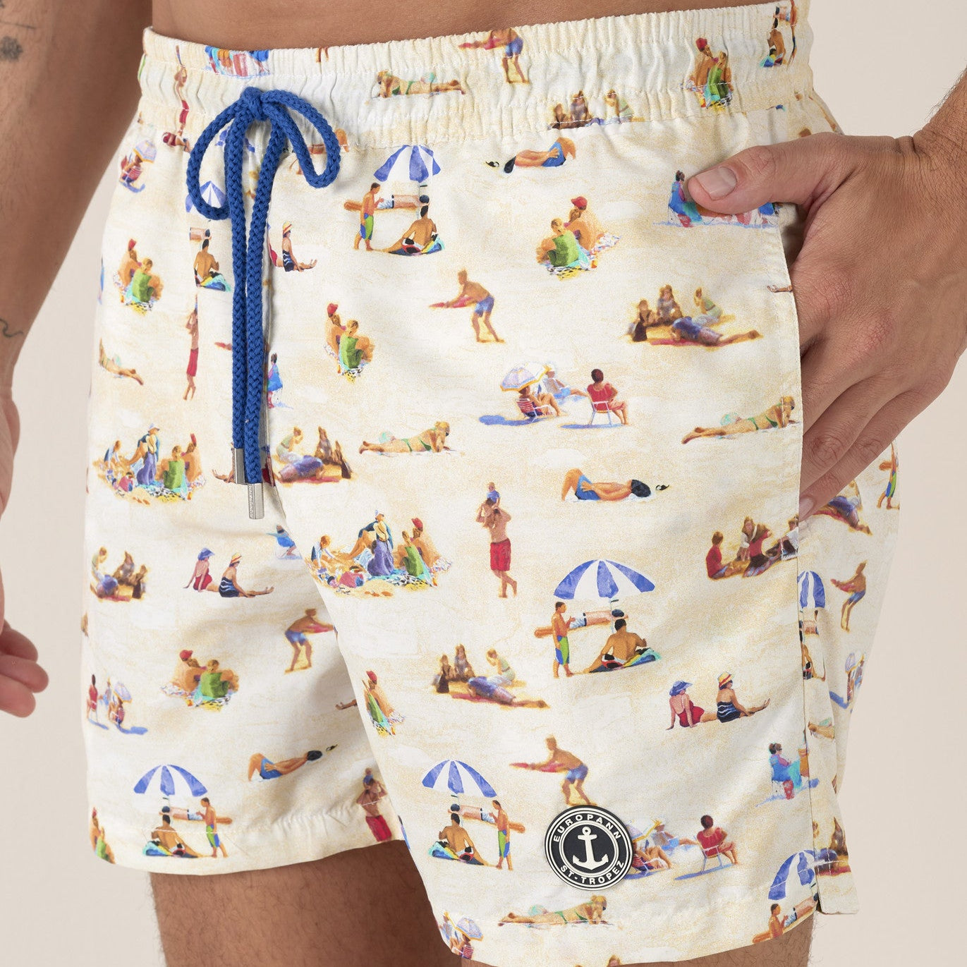 Beach Print FARNIENTE Swim: Sandshell