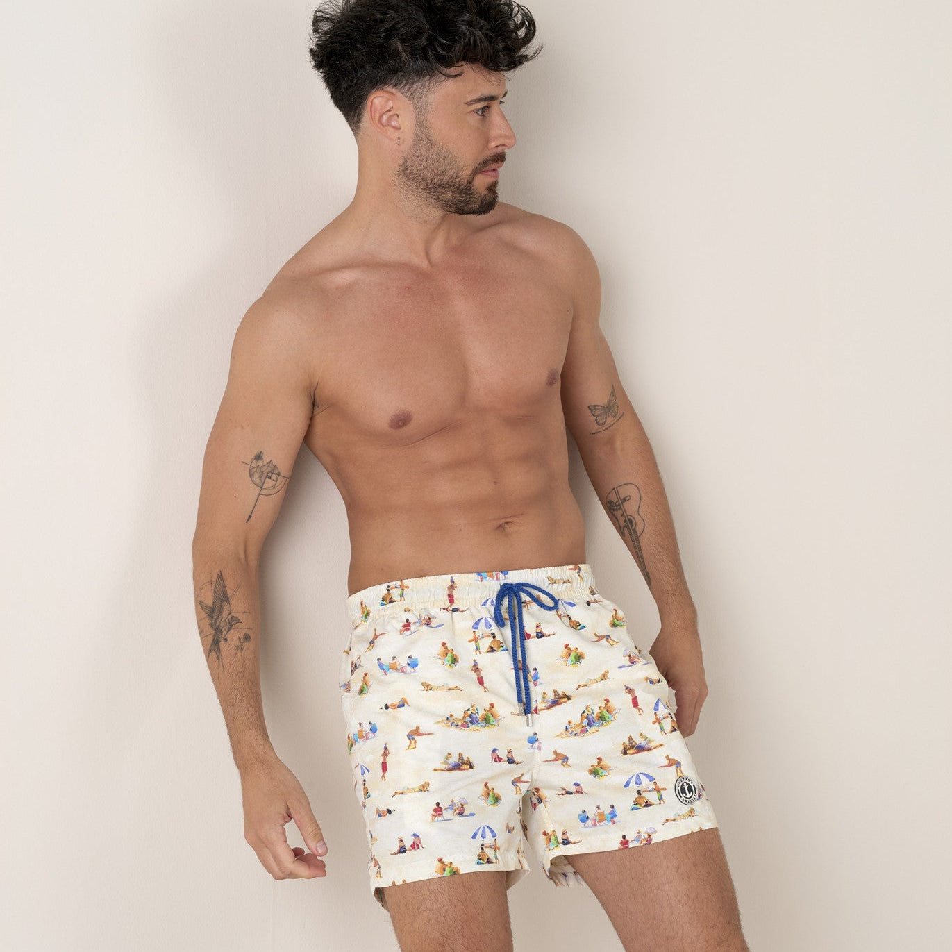 Beach Print FARNIENTE Swim: Sandshell