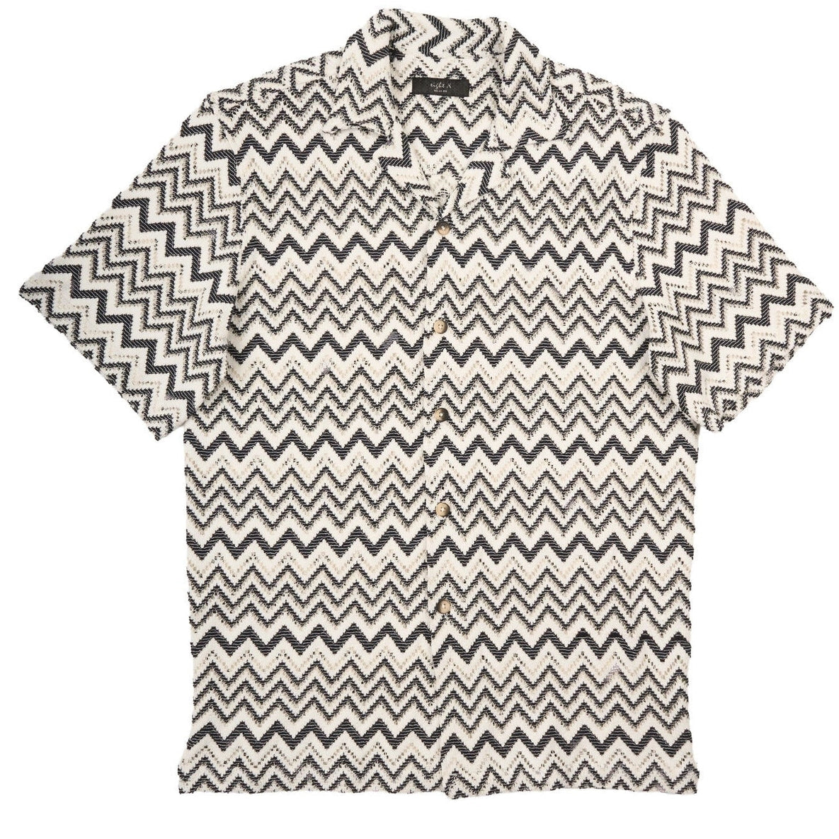 Motion Crochet Shirt S/S: Natural