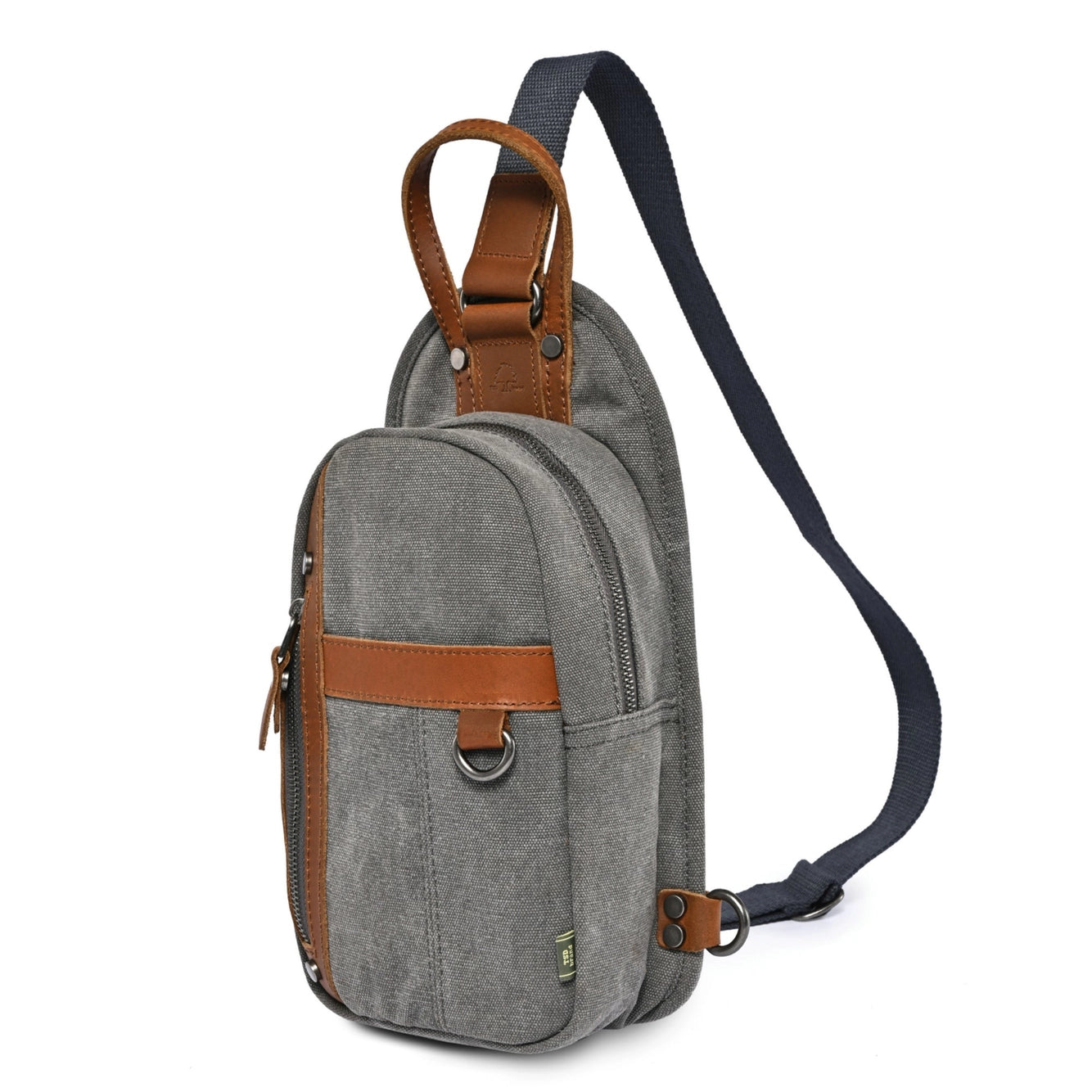 Agave Sling Bag: Grey