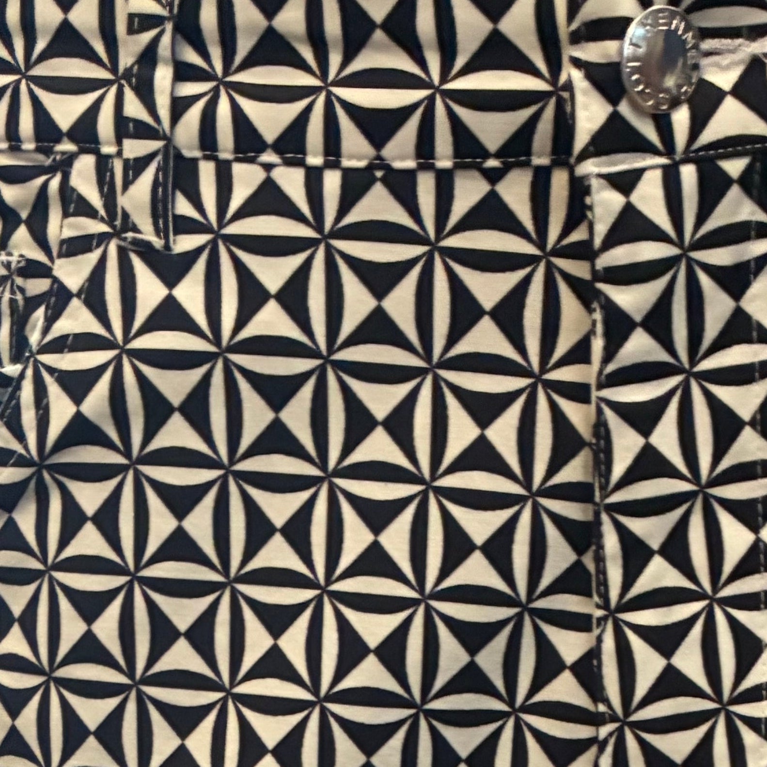 Palm Springs Short: Kaleidoscope Black/White