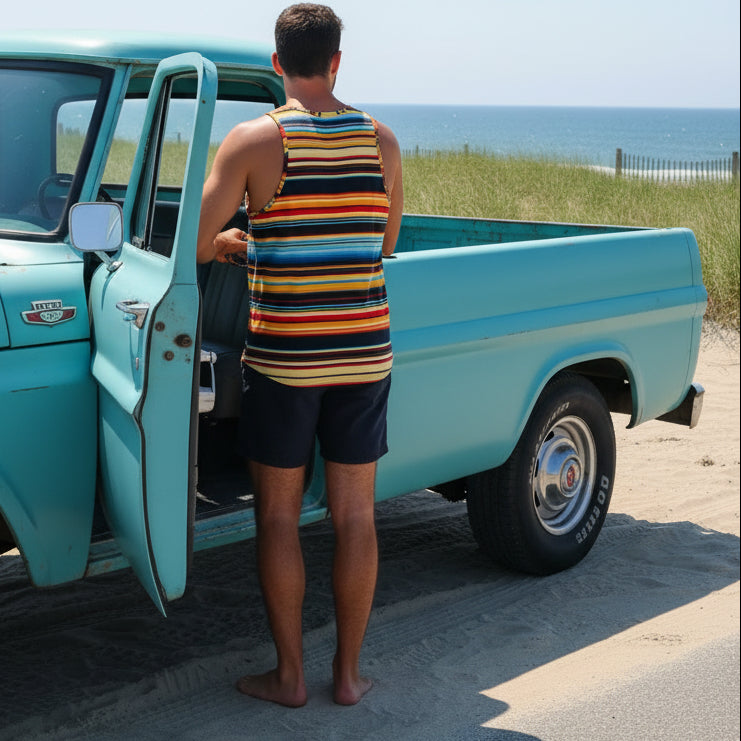 Printed Tank: Multi-Stripe