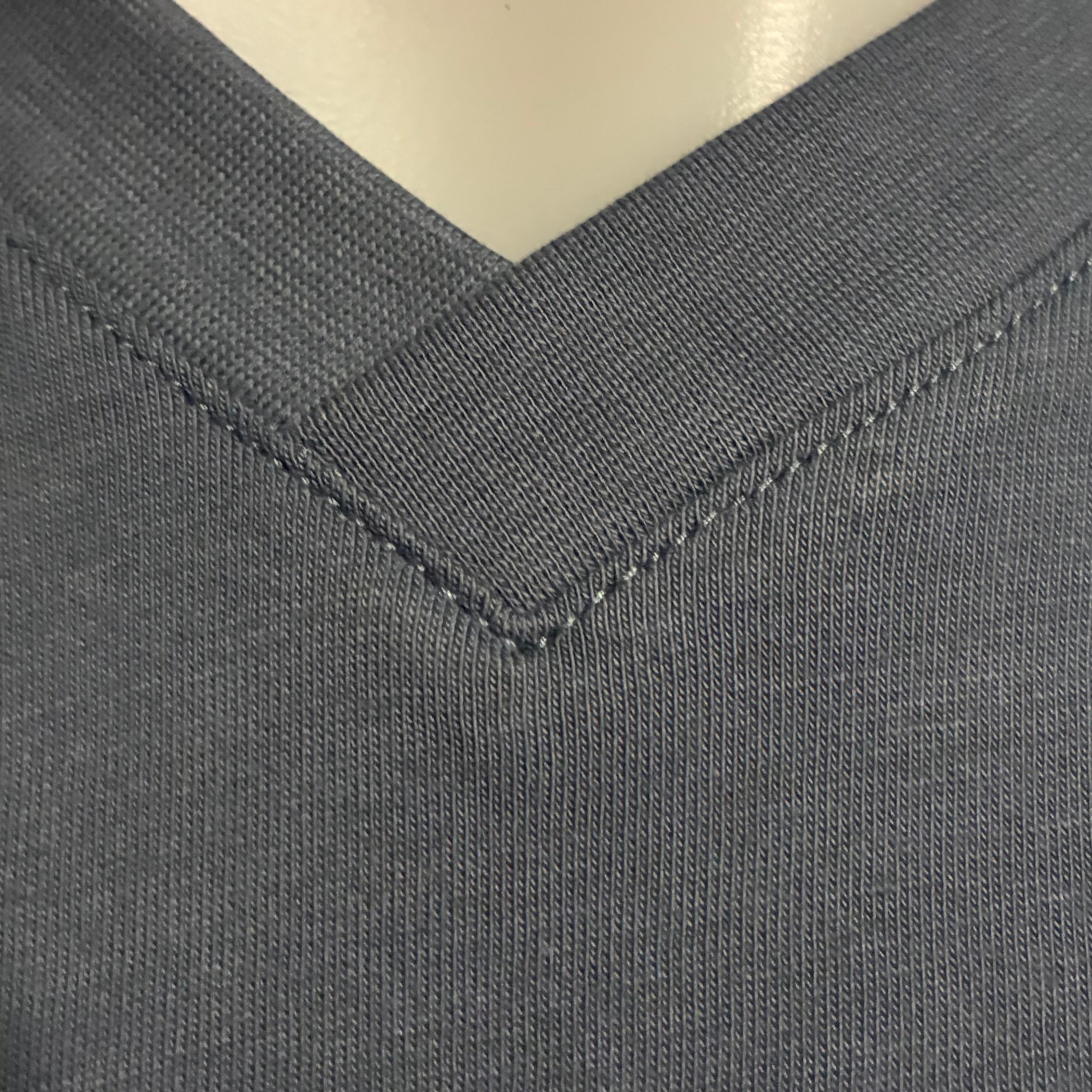 Thibault V-Neck T-Shirt S/S: Denim