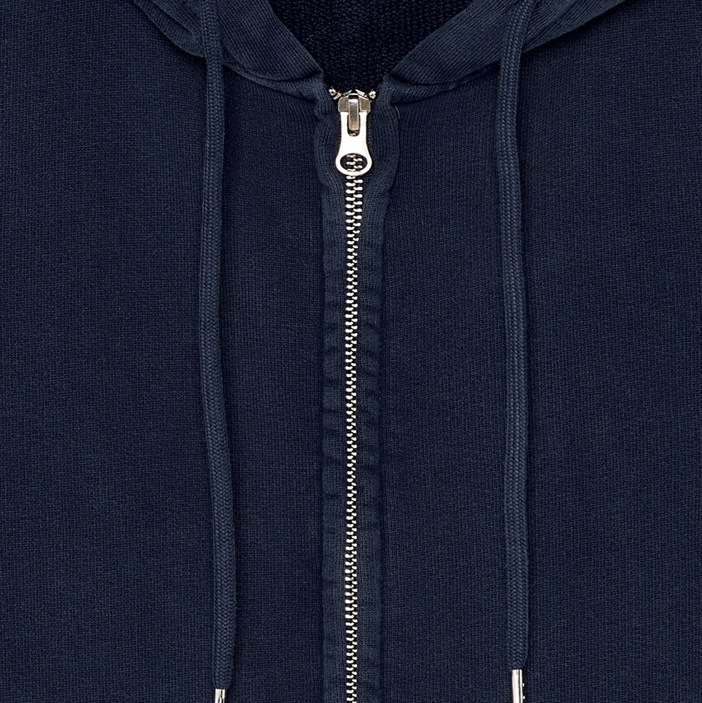 Full Zip Fleece Sacha Hoodie: Navy