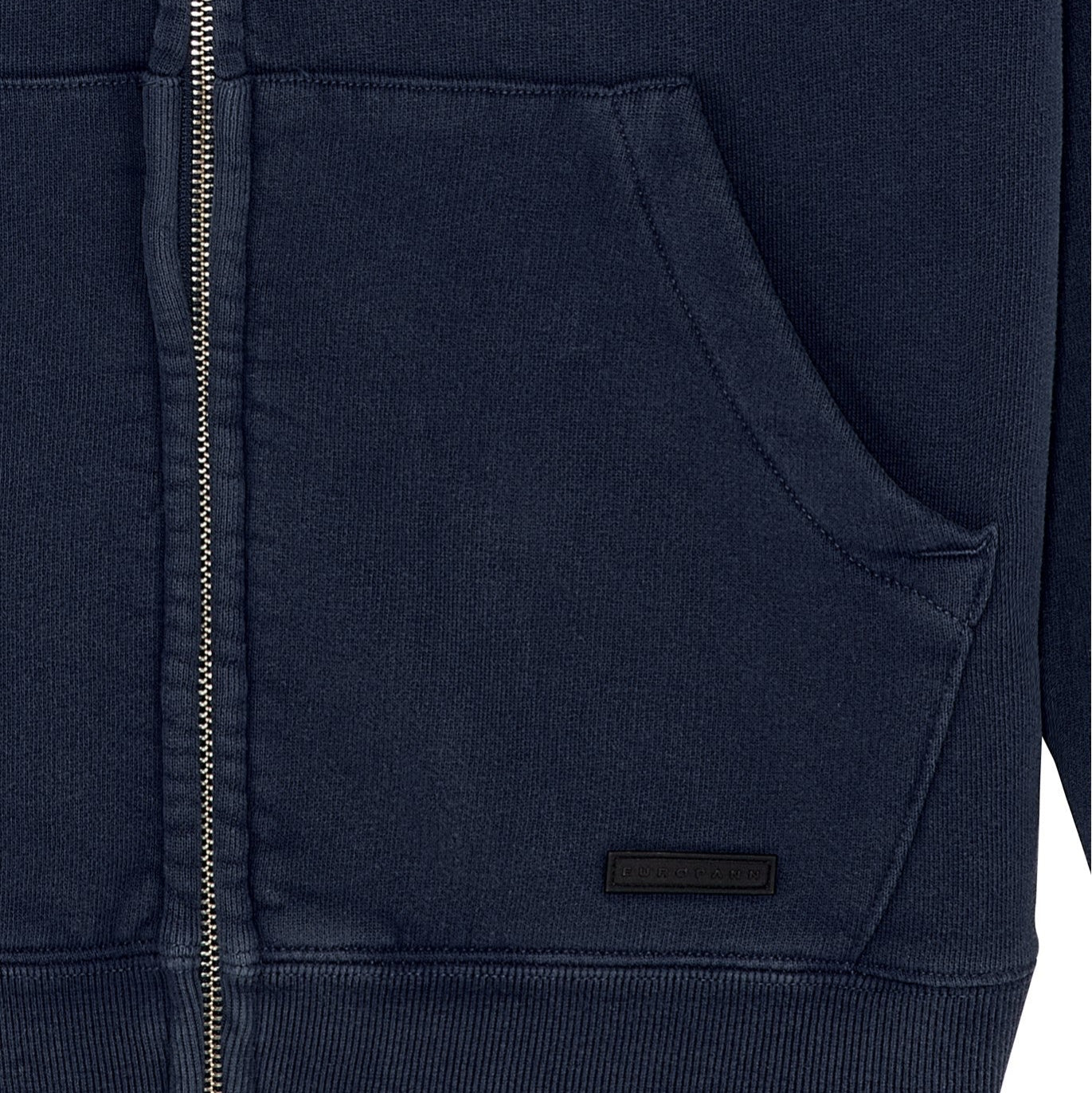 Full Zip Fleece Sacha Hoodie: Navy
