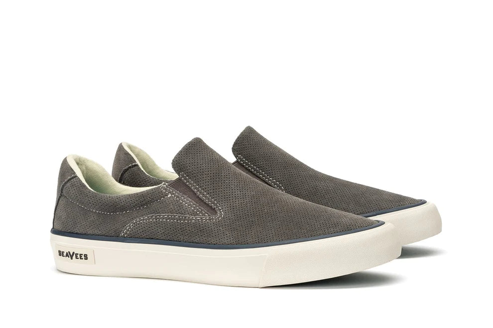 Hawthorne Suede Slip On: Pavement