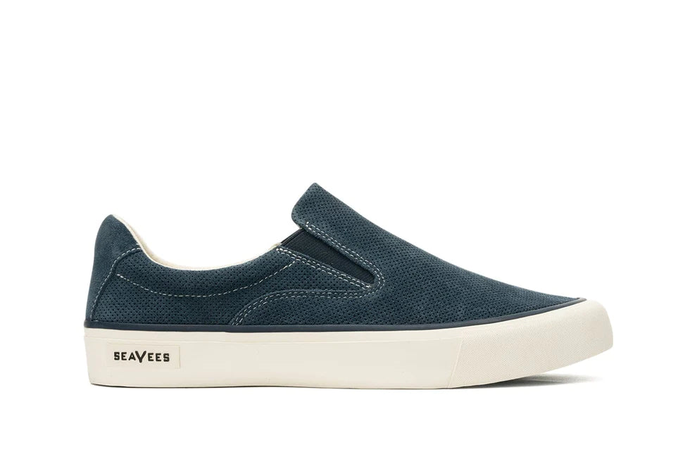 Hawthorne Suede Slip On: Academy Blue