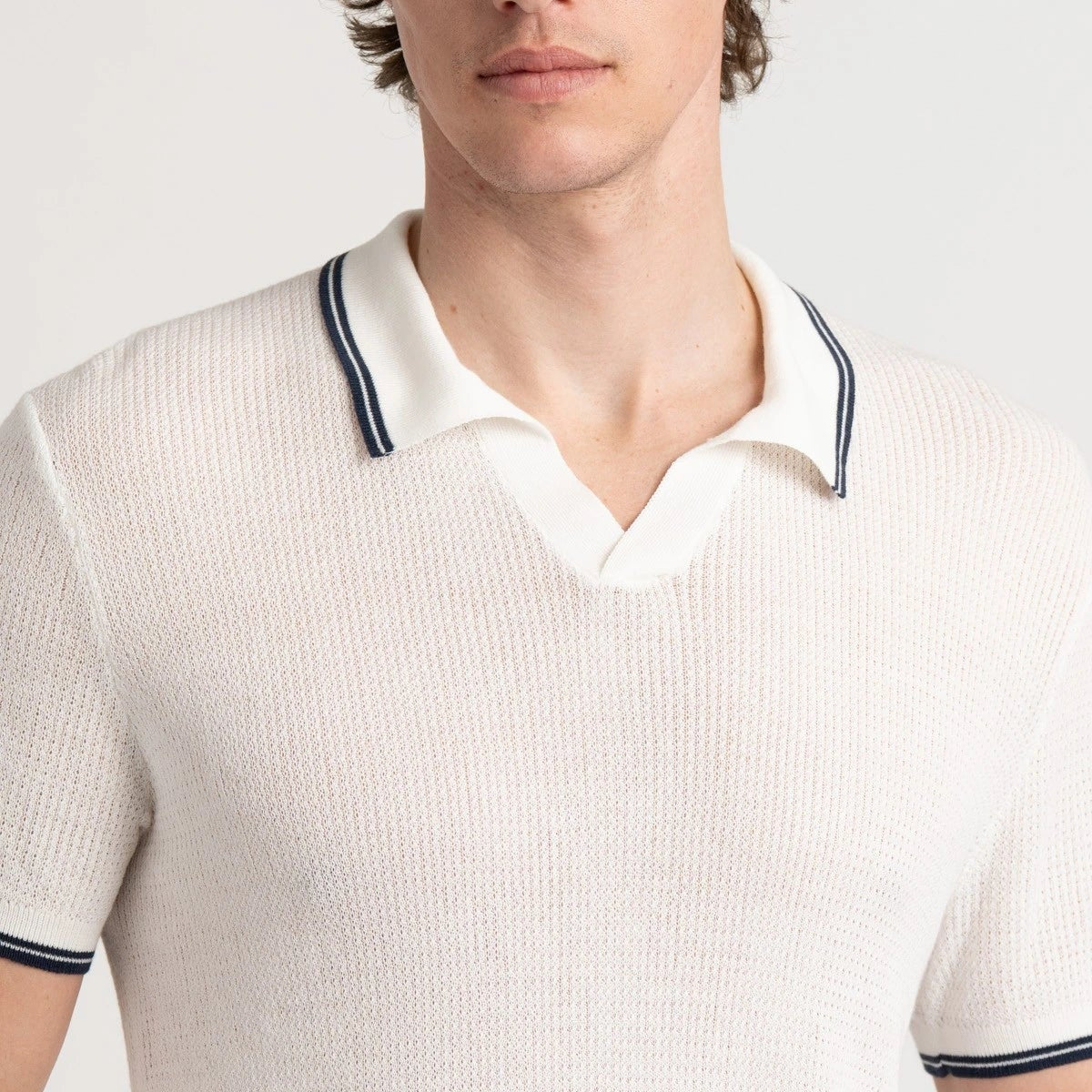 Mutti Polo S/S: Ecru