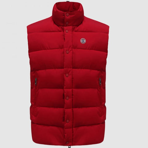 Puffer Vest: Red
