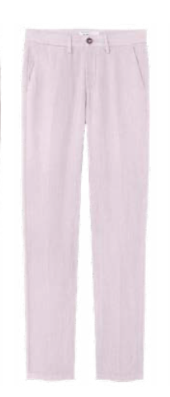 Linen Dylan Pant: Pale