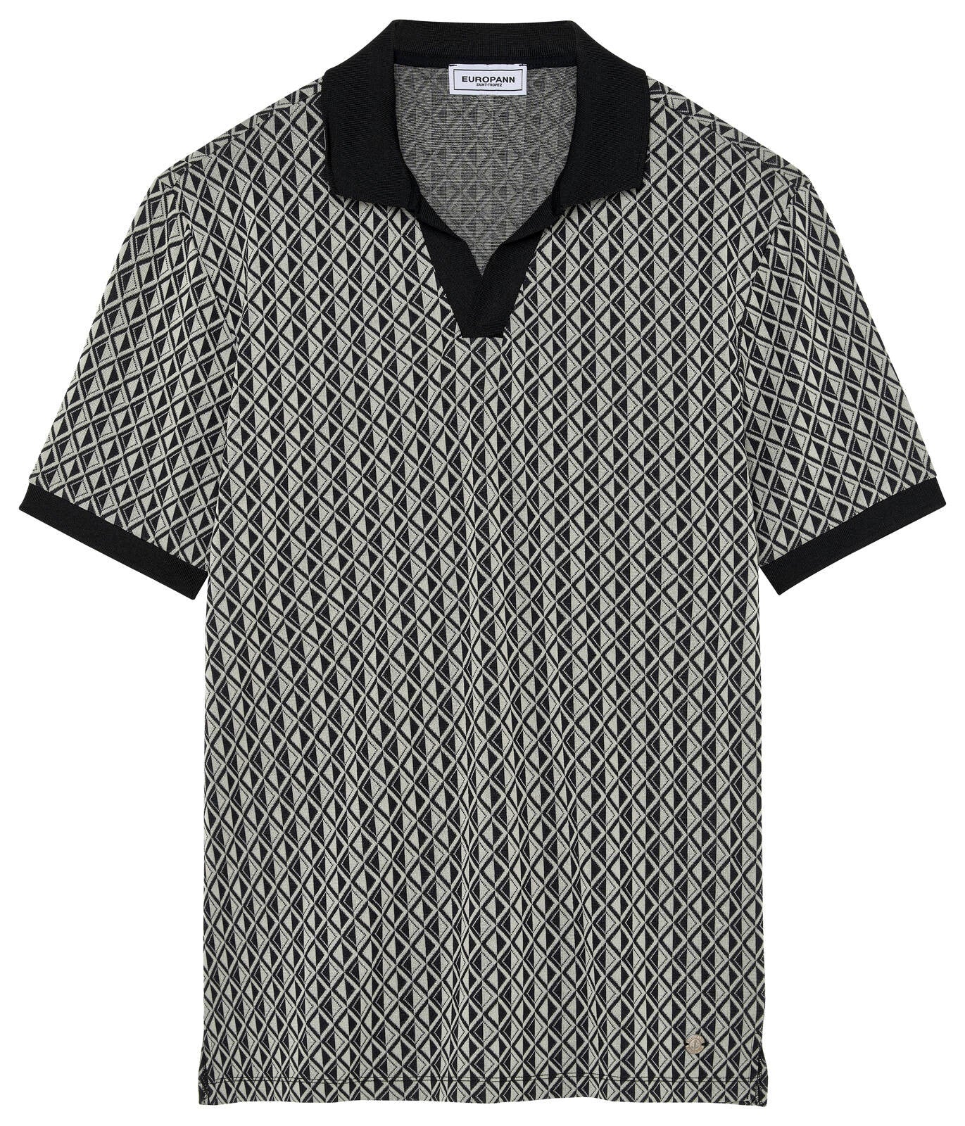 Jacquard Portofino Polo S/S: Navy