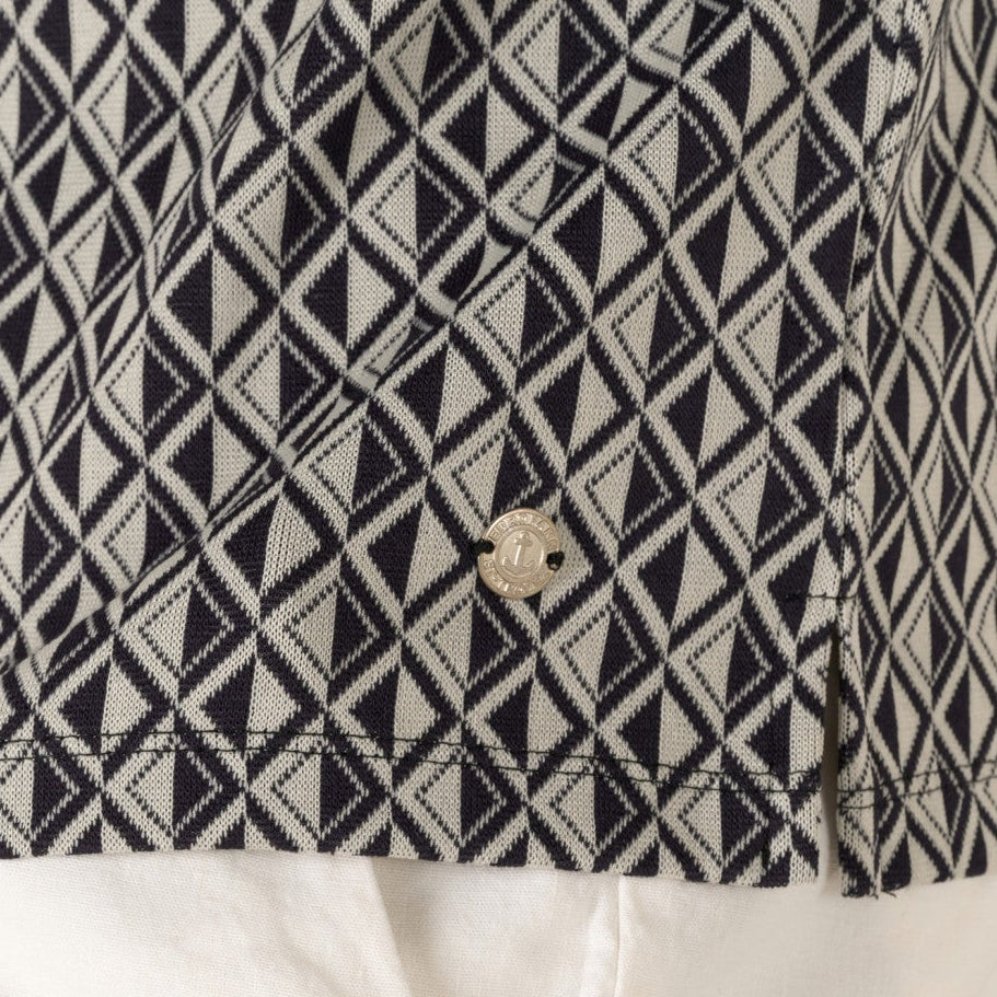 Jacquard Portofino Polo S/S: Navy