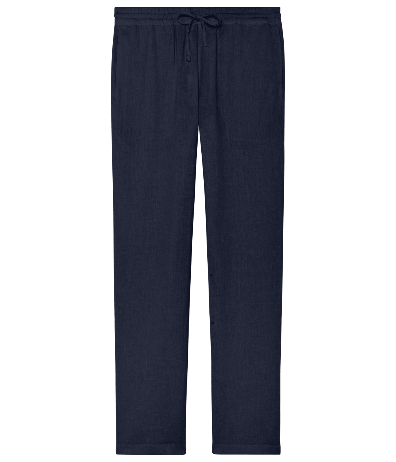 Linen Roma Pant: Navy