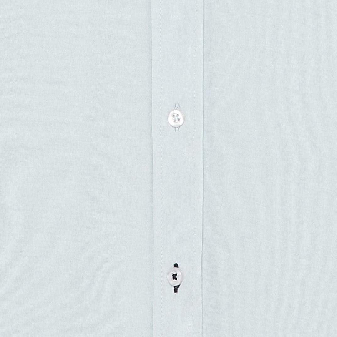 Stuart Jersey Shirt L/S: Sky Blue