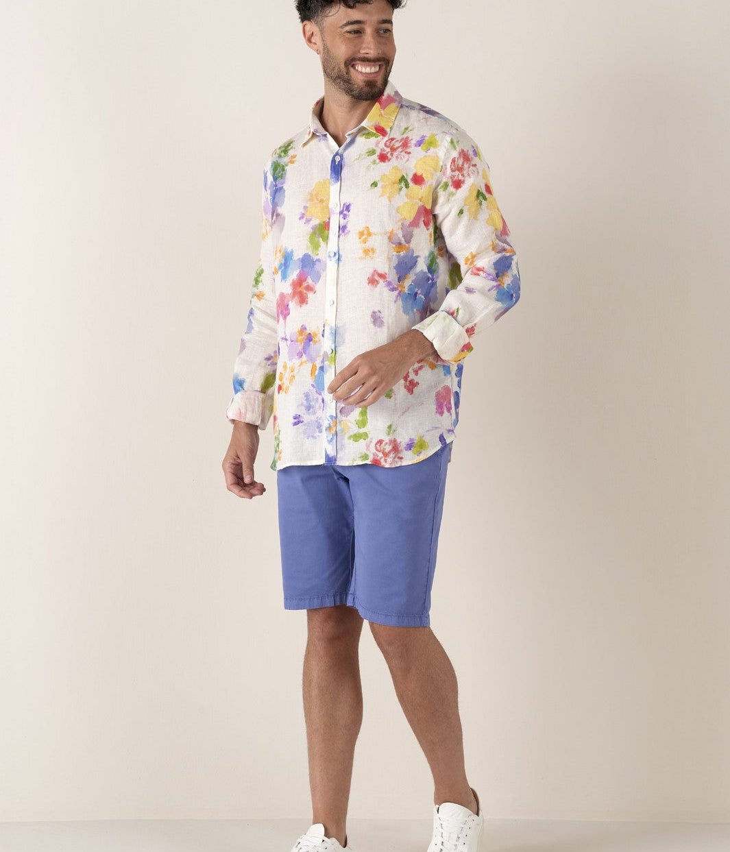 Slim Texas Short: Ocean