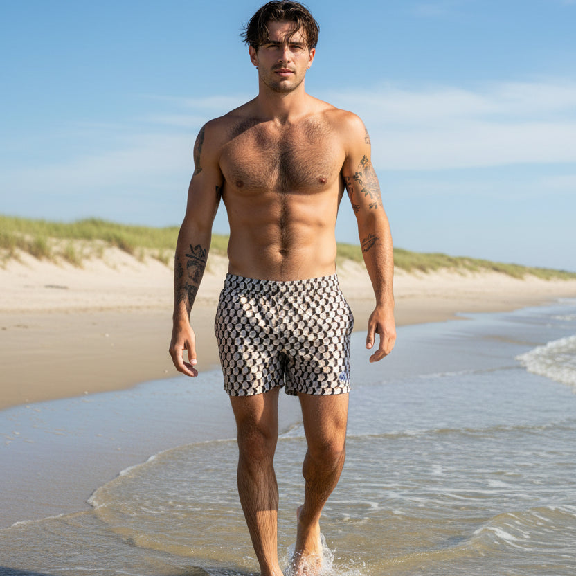 Zanzibar Swim: Beige