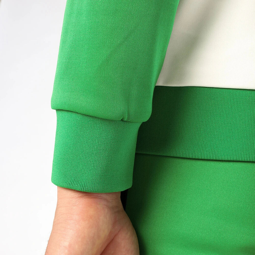 "PLAY" Track Jacket: Field Green