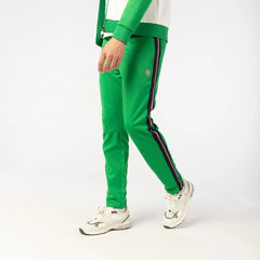 "PLAY" Track Pant: Field Green