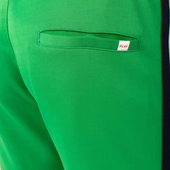 "PLAY" Track Pant: Field Green