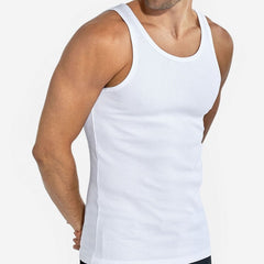 Ribbed Tank 2 Pack: White