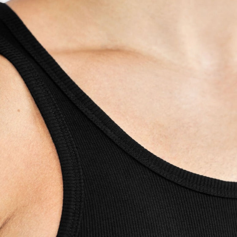 Ribbed Tank 2 Pack: Black