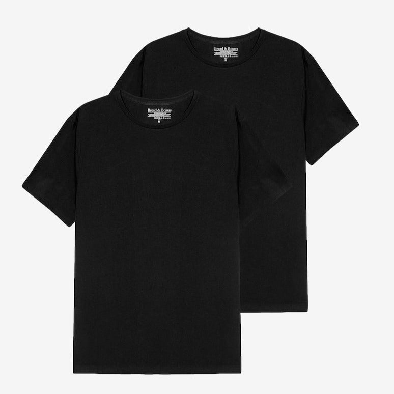 T-Shirt 2 Pack: Black