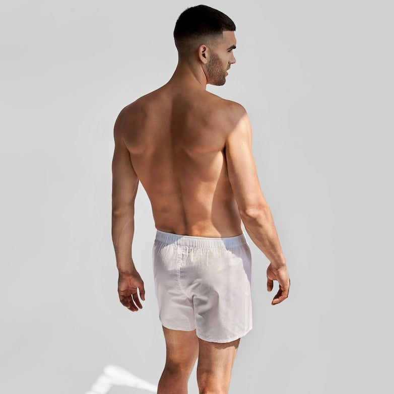 Boxer Short 2 Pack: White