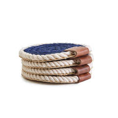 Nautical Rope Coasters: Set of 4
