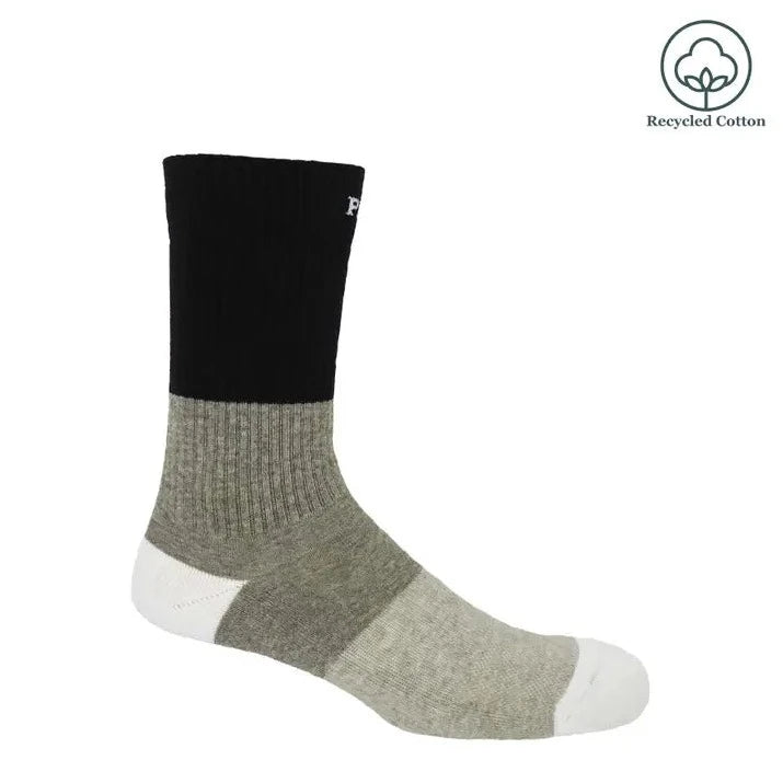Recycled Sport Sock: Black