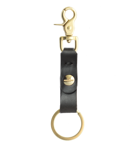 Swivel Clip Key Chain: Black